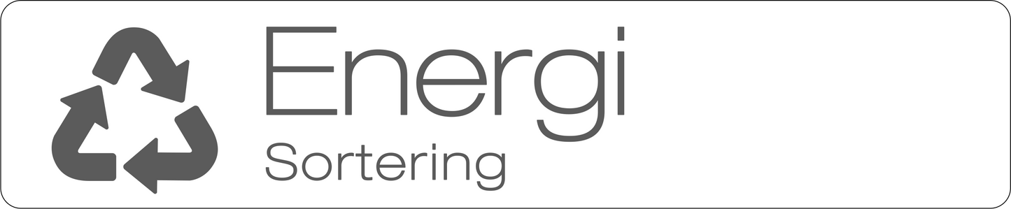 Energi dekal – stilren 14cm